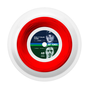 Product detail of Tenisový výplet Yonex  Poly Tour Fire Red (200 m)  1,25 mm