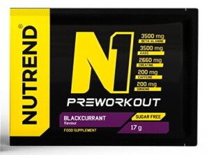 Product detail of NUTREND N1 Pre-Workout 17 g