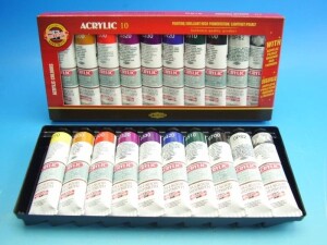 Product detail of Koh-i-noor barvy akrylové souprava 10 x 40 ml