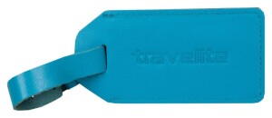 Product detail of Travelite kožená jmenovka II modrá