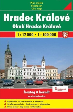 Product detail of Hradec Králové mapa 1:12 000