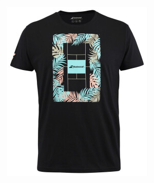 Product detail of Pánské tričko Babolat  Exercise Message Tee Men Black M
