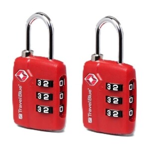 Product detail of Travel Blue 2x TSA Lock Red