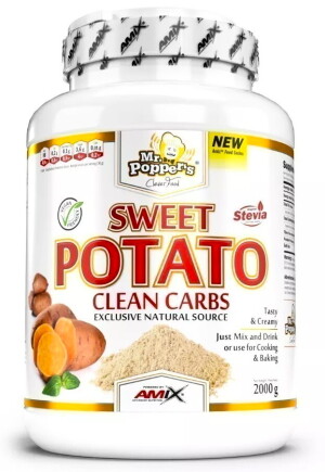 Product detail of Amix Mr. Popper´s Sweet Potato Clean Carbs 1000 g