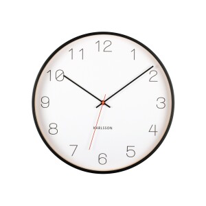 Product detail of Karlsson 5926BK designové nástěnné hodiny 40 cm