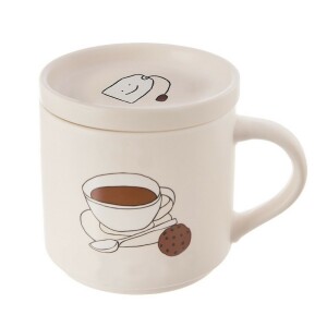 Product detail of Orion Porcelánový hrnek s víčkem Čaj, 0,45 l