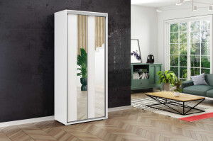 Product detail of ArtSka Šatní skříň SAPRI A4 | 200 cm Barva: Bílá