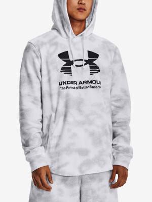 Product detail of Pánská mikina Under Armour  Rival Terry Novelty HD-WHT M