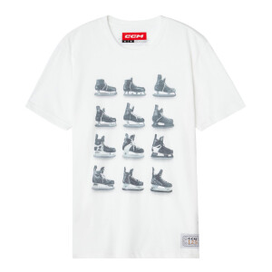Product detail of Pánské tričko CCM 125 Anniversary SS Tee A White L