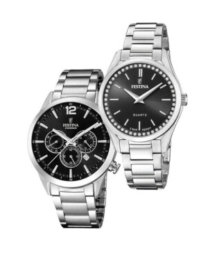 Product detail of SET Festina Timeless Chronograph 20343/8 a 20583/4