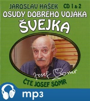 Product detail of Osudy dobrého vojáka Švejka 1 &amp; 2, mp3 - Jaroslav Hašek