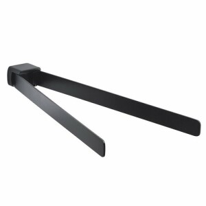 Product detail of GEDY PI2314 Pirenei držák ručníků dvojitý otočný, 35 cm, černá mat