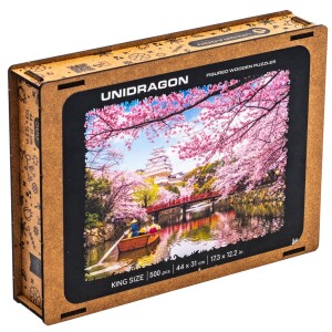 Product detail of UNIDRAGON dřevěné puzzle SAKURA velikost KS (43x30cm) - EPEE
