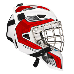 Product detail of Brankářská hokejová maska CCM Axis F5 CCE White/Red Žák (youth)