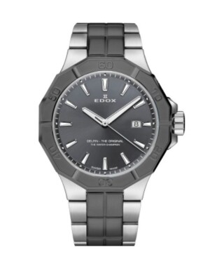 Product detail of EDOX Delfin Quartz Date 53021-3GM-GIN