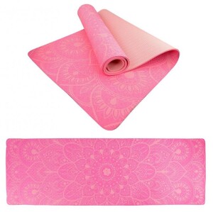 Product detail of Lifefit Podložka Yoga MAT Mandala Duo 183x58x0,6cm růžová