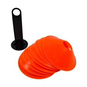 Product detail of RULYT Vytyčovací mety 10ks se stojanem oranžová