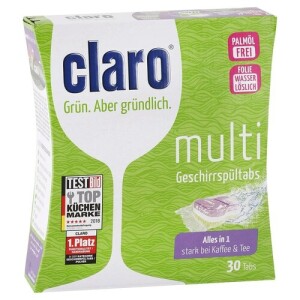 Product detail of Claro EKO tablety do myčky All in 1, 30 tablet