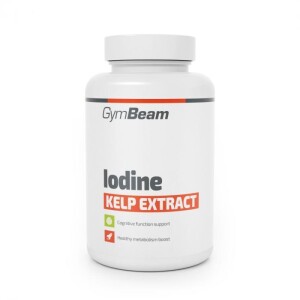 Product detail of GymBeam Jód extrakt z kelpu 90 kaps. (VÝPRODEJ)