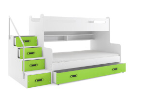 Product detail of BMS Dětská patrová postel MAX 3 Barva: Zelená