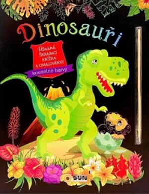 Product detail of Dinosauři - úžasná škrábací knížka a omalovánky