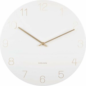 Product detail of Karlsson 5762WH designové nástěnné hodiny, pr. 40 cm