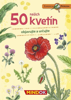 Product detail of SK Expedícia príroda: 50 našich kvetín - Mindok