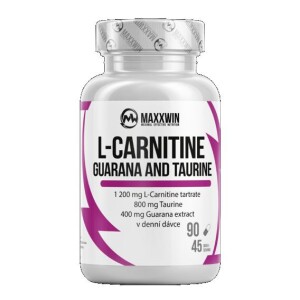 Product detail of MaxxWin L-Carnitine Guarana Taurine 90 kapslí