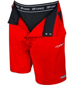 Product detail of Force Blade MTB s odnímatelnou vložkou pánské červené