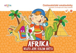 Product detail of Cestovatelské omalovánky / Vojta jede do světa Afrika - Tereza Kepáková