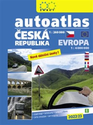 Product detail of Autoatlas ČR + Evropa 2022/23