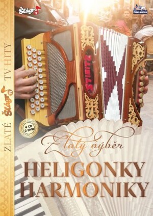 Product detail of Šlágr hit - Zlatý výběr -Heligonky, harmoniky - 4 CD + 2 DVD