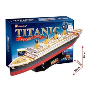 Product detail of Puzzle 3D Titanic/113 dílků - Babu