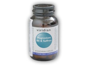 Product detail of Viridian Magnesium B6 + Saffron 60 kapslí