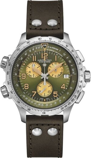 Product detail of Hamilton Khaki Aviation X-Wind GMT Chrono Quartz H77932560