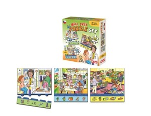 Product detail of Můj svět: Puzzle set 3 v 1
