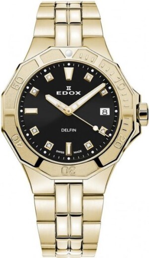 Product detail of EDOX Sport Delfin Diver Date Lady 53020-37JM-NID