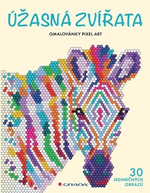 Product detail of Omalovánky Pixel Art Úžasná zvířata - 30 jedinečných obrazů - Lauren Farnsworth
