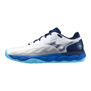 Product detail of Pánská tenisová obuv Mizuno Wave Enforce Court AC White/Estate Blue/River Blue   EUR 45