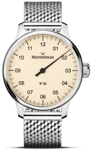 Product detail of MeisterSinger N°01 AM3303 - Náramek z pletené oceli