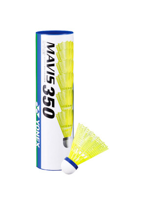 Product detail of Badmintonové míče Yonex  Mavis 350 Yellow (6 Pack)  modrý proužek (do 11-21°C)
