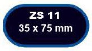 Product detail of Ferdus záplaty ZS 11 75x35mm balení 5ks