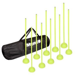 Product detail of Merco Neon Dribbling 80 sada 10 slalomových tyčí