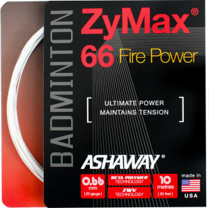 Product detail of Ashaway ZyMax 66 Fire Power 10 m