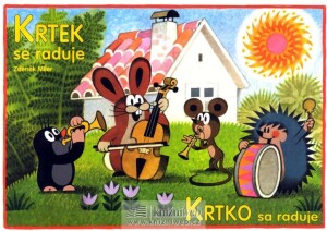 Product detail of Krtek se raduje - omalovánky A5 - Zdeněk Miler