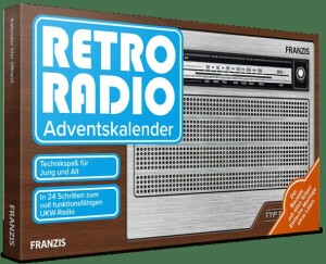 Product detail of Franzis adventní kalendář Retro rádio stavebnice