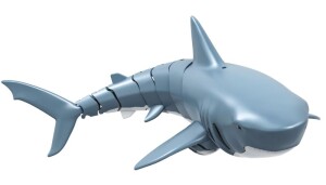Product detail of SHARKY, dálkově ovládaný žralok modrý, 4 kanály, dvě lodní turbíny, 2,4Ghz, RTR