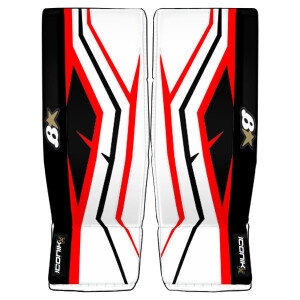 Product detail of Brankářské betony BRIAN'S Iconik X White/Black/Red Intermediate 30 + 1 palec