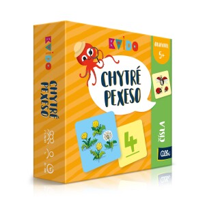 Product detail of Chytré pexeso - Čísla - Kvído - Albi