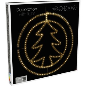 Product detail of Vánoční závěsná LED dekorace Trinket Tree 285 LED, 52 cm